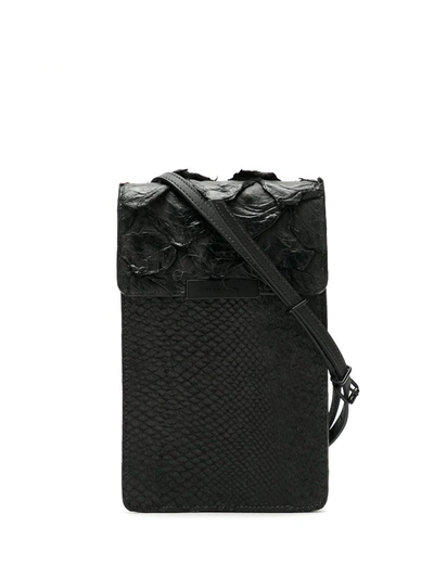 Osklen Mini Crossbody Bag In Black
