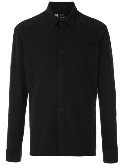 Osklen Rustic Plain Shirt In Black