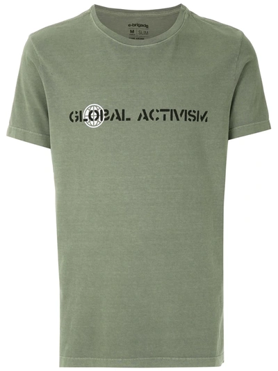 Osklen Global Activism T-shirt In Green