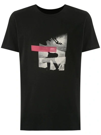 Osklen Graphic-print Cotton T-shirt In Black