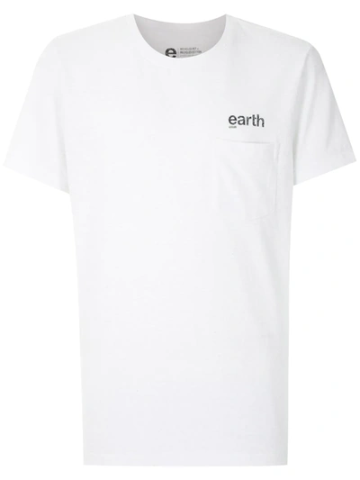 Osklen Earth Print T-shirt In White