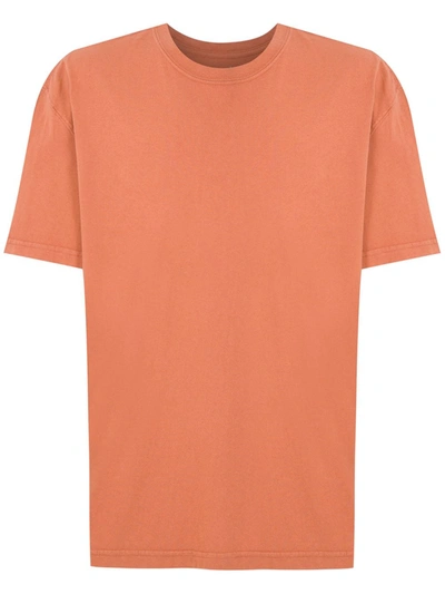 Osklen Crew Neck T-shirt In Orange