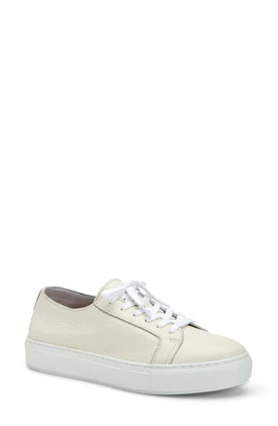 Aquatalia Oralee Platform Sneaker In White