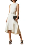 Ted Baker Corvala High/low Dress In Ivory