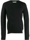 Maison Margiela Full Needle Sweater In Black