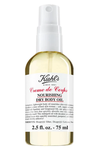Kiehl's Since 1851 Creme De Corps Nourishing Dry Body Oil, 5.9 oz