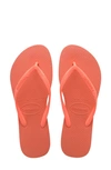 Havaianas Slim Flip Flops In Coral