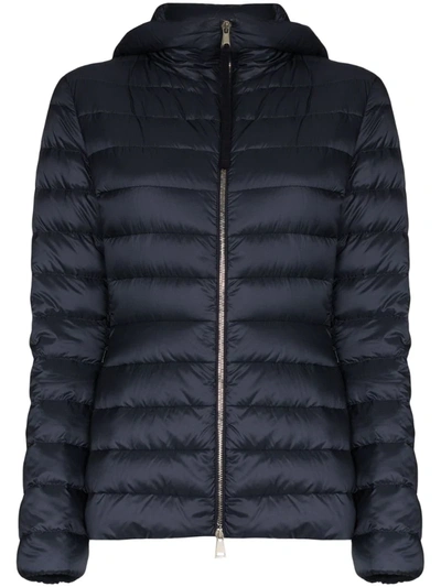 Moncler Amethyste Tailored Puffer Jacket In Black