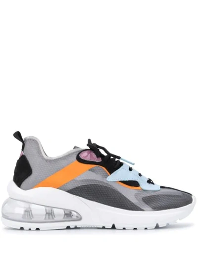 Date Panelled Low-top Trainers In Grey