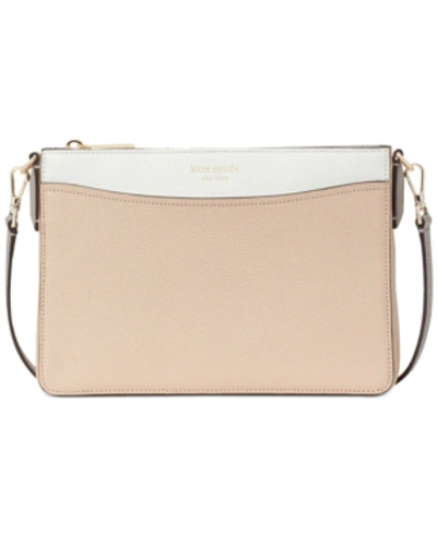 Kate Spade Margaux Medium Convertible Crossbody Bag In Blush Multi/gold