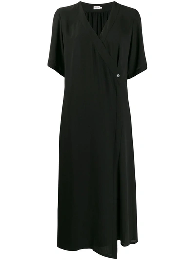 Filippa K Amalia Tie-waist Long Dress In Black