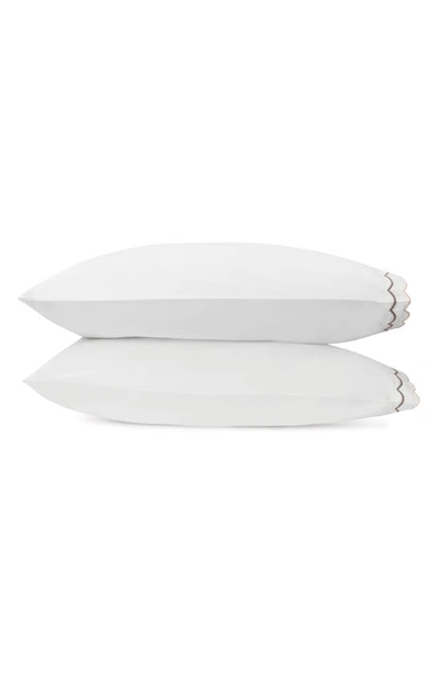 Matouk India Set Of 2 Pillowcases In Driftwood