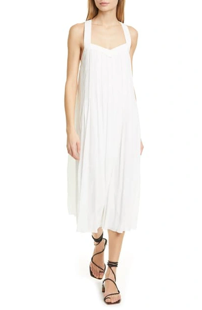 Rag & Bone Sabine Pleated Midi Dress In Maml