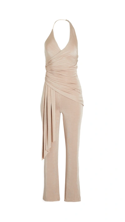 Misha Collection Sina Pantsuit In Taupe