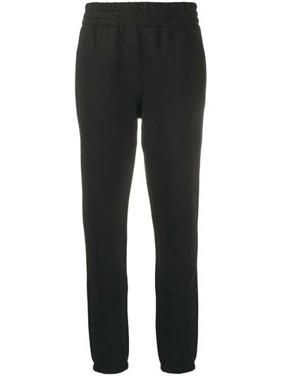 Alexander Wang T Logo Detail Sweatpants In Black