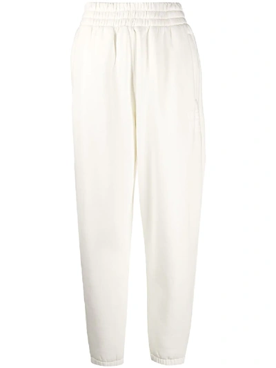 Alexander Wang T T By Alexander Wang Foundation Terry Sweatpants In White