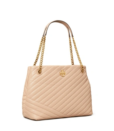 Tory Burch Kira Chevron Tote Bag In Devon Sand