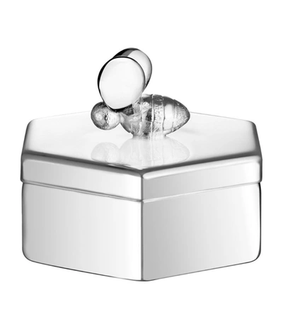 Christofle Beebee Silver Baby Keepsake Box