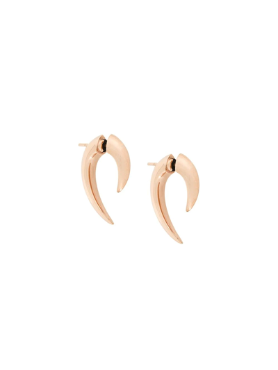 Shaun Leane 18kt Rose Gold Hook Earrings In Metallic