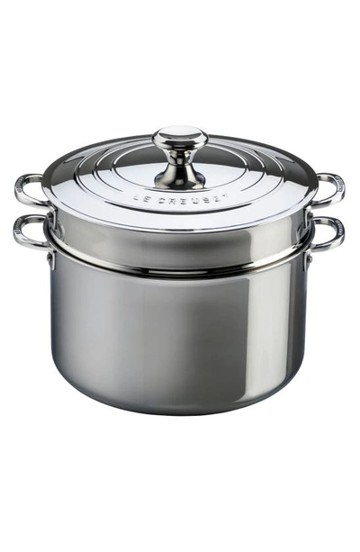 Le Creuset 9-quart Stainless Steel Stockpot With Lid & Colander