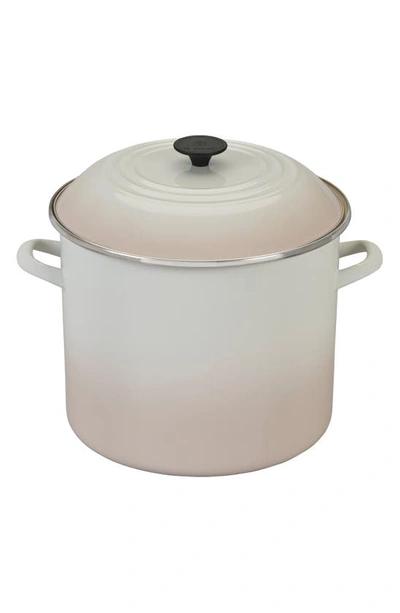 Le Creuset 16-quart Enameled Steel Stockpot In Meringue