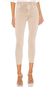L Agence Margot High Rise Skinny In Biscuit