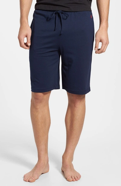 Polo Ralph Lauren Men's Supreme Comfort Knit Pajama Shorts In Cruise Navy