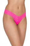 Hanky Panky Eros Low Rise Lace Thong In Passionate