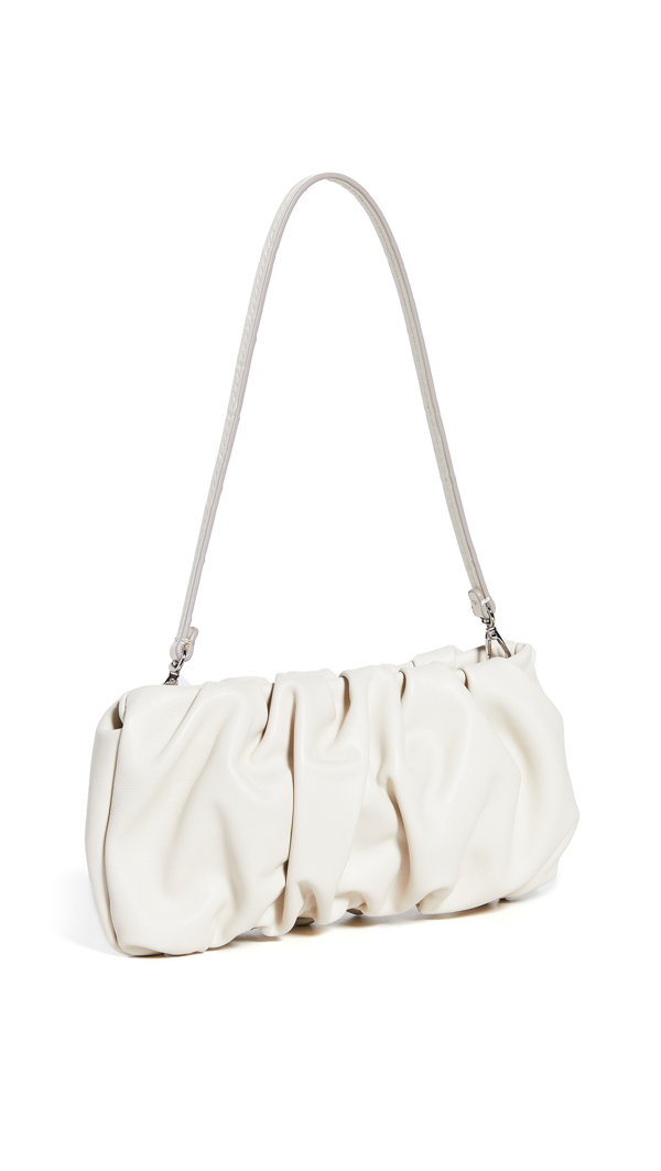 Staud 'bean' Convertible Leather Shoulder Bag In Ivory | ModeSens