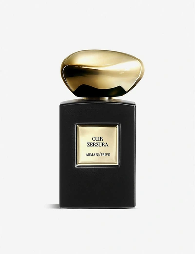 Giorgio Armani Womens Priv&eacute; Cuir Zerzura Intense Eau De Parfum