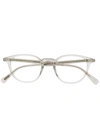 Oliver Peoples Ov5429u Mikett Acetate Round-frame Glasses In Black