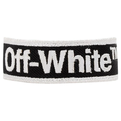 Pre-owned Off-white  Knot Bracelet Black/white