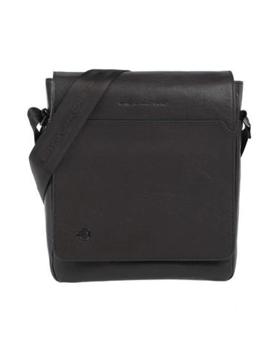 Piquadro Handbags In Dark Brown