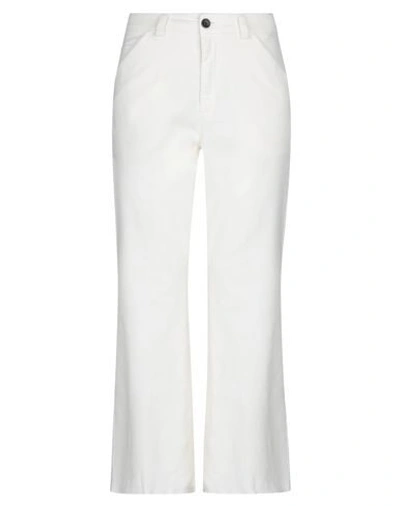 Department 5 Pants In White