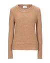 Dondup Sweaters In Camel