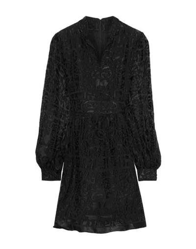 Anna Sui Short Dresses In Black