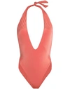 Bower One-piece Swimsuits In Pale Pink