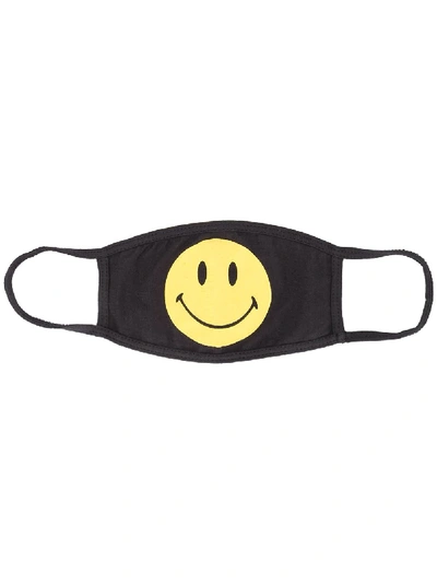 Chinatown Market Smiley Logo Face Mask In Black