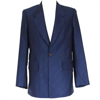 Pre-owned Vivienne Westwood Wool Jacket In Blue