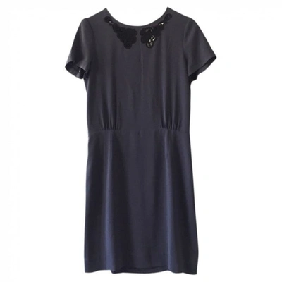 Pre-owned Pablo Mid-length Dress In Navy