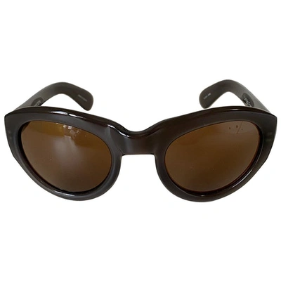 Pre-owned Dries Van Noten Grey Sunglasses