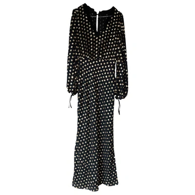 Pre-owned Finders Keepers Maxi Dress In Black