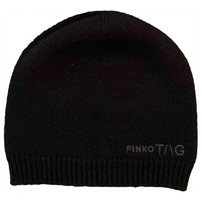 Pre-owned Pinko Black Wool Hat