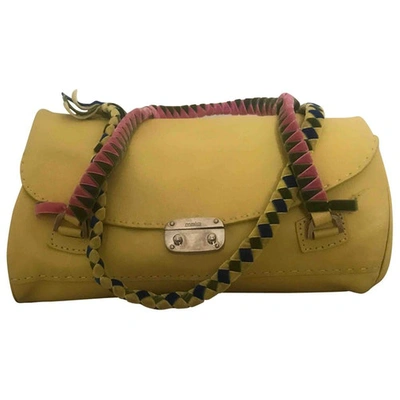 Pre-owned Malo Leather Handbag In Yellow