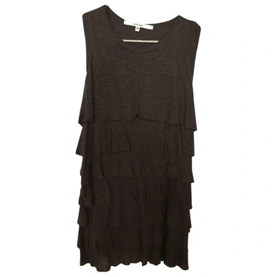 Pre-owned Hache Mini Dress In Brown