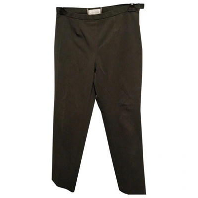 Pre-owned Bogner Straight Pants In Grey
