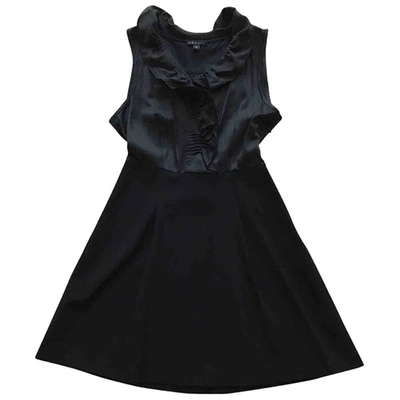 Pre-owned Theory Black Cotton Dress
