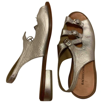 Pre-owned Rachel Comey Silver Leather Sandals