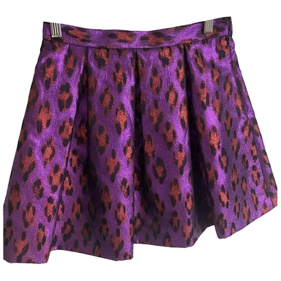 Pre-owned French Connection Purple Skirt