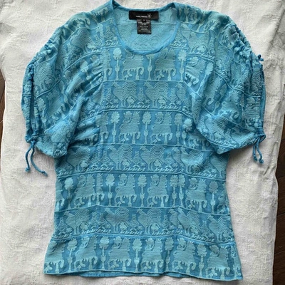 Pre-owned Isabel Marant Blue Cotton Top